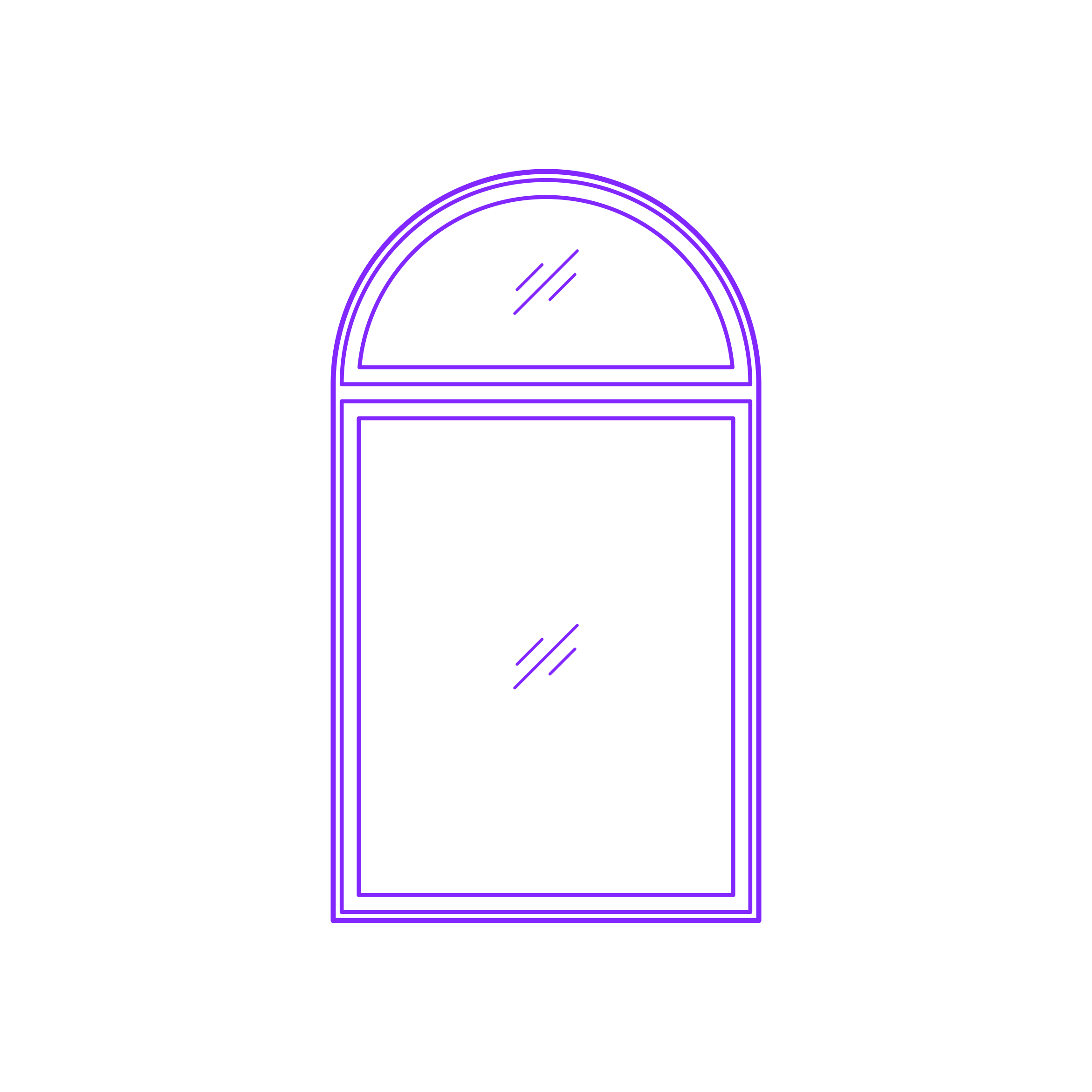 Buildings Combination Windows 1 Wide Half Circle Silhouette Svg Vector Free Vectors